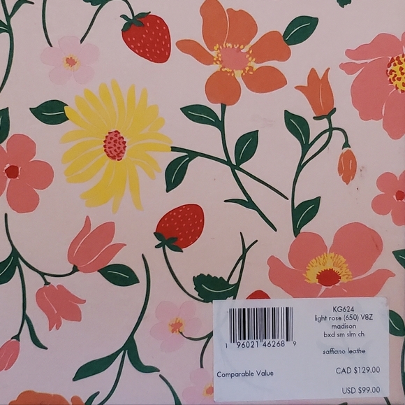 KATE SPADE NEW YORK Madison Card Holder light rose pink Leather Gift NWT, NIB - Picture 8 of 8